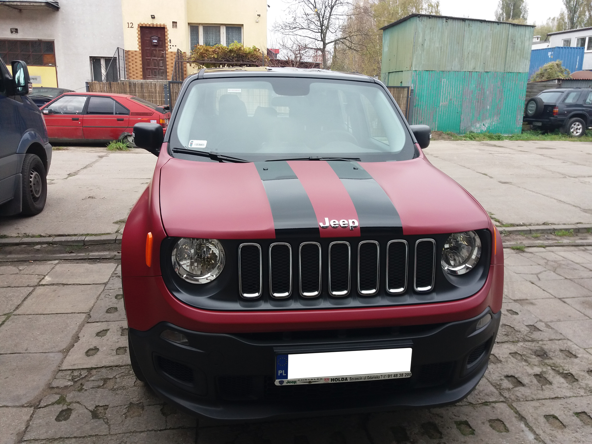 Jeep Renegade CARGRAPHICS Zmiana koloru auta Szczecin