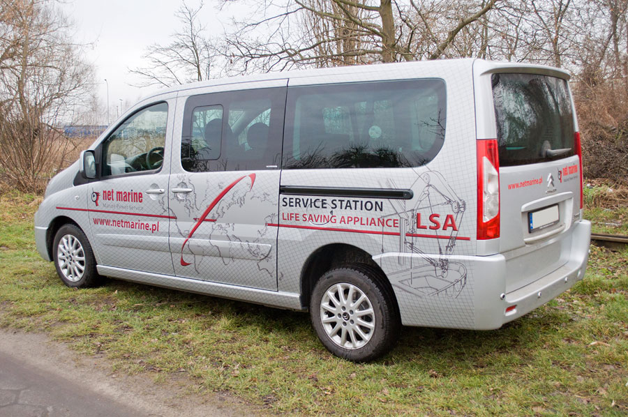 Citroën Jumpy Multispace CARGRAPHICS Zmiana koloru auta