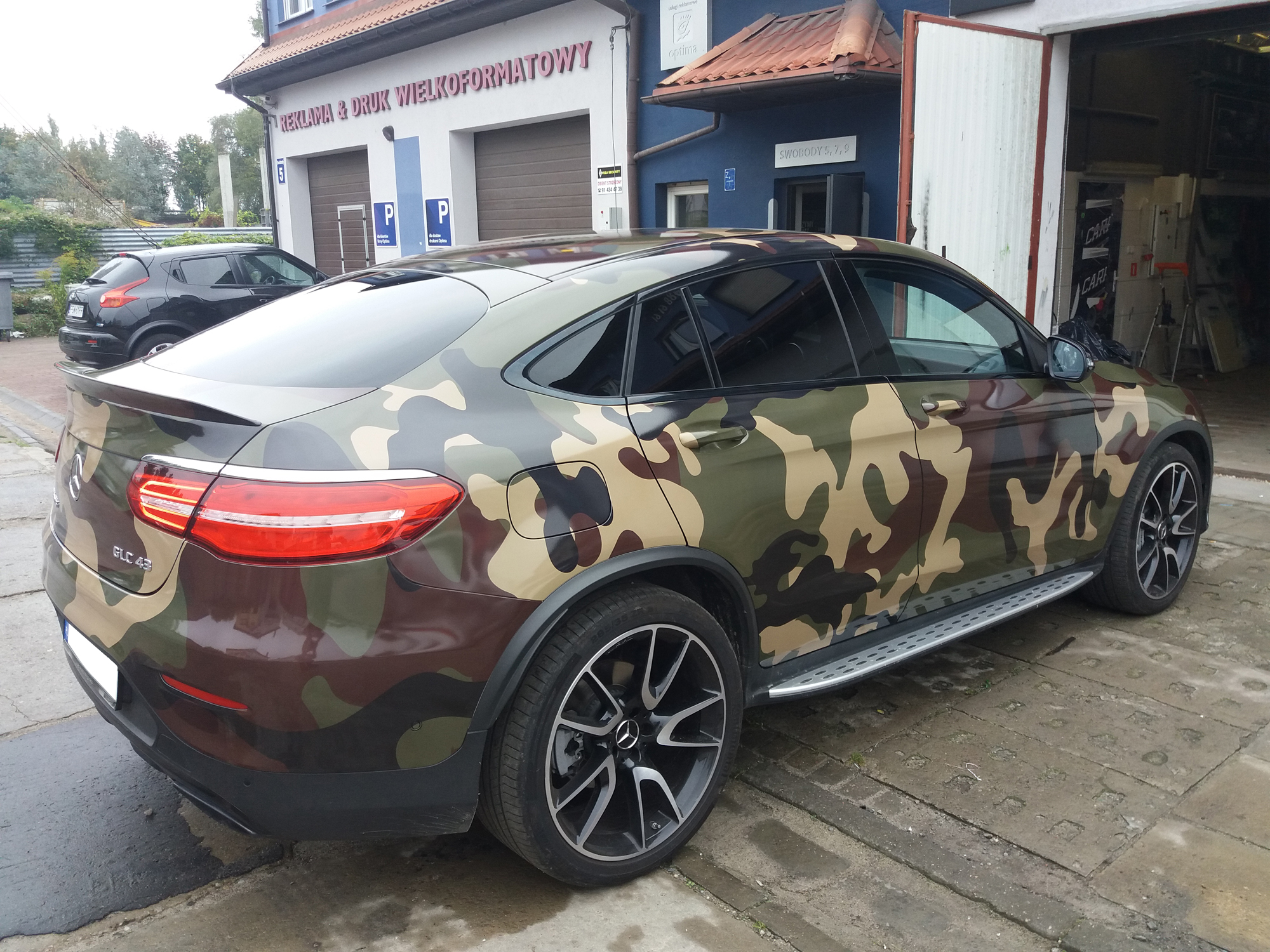 Mercedes GLC43 CARGRAPHICS Zmiana koloru auta Szczecin