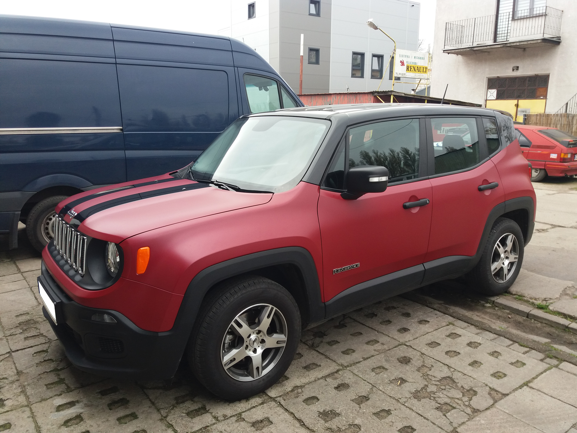 Jeep Renegade CARGRAPHICS Zmiana koloru auta Szczecin