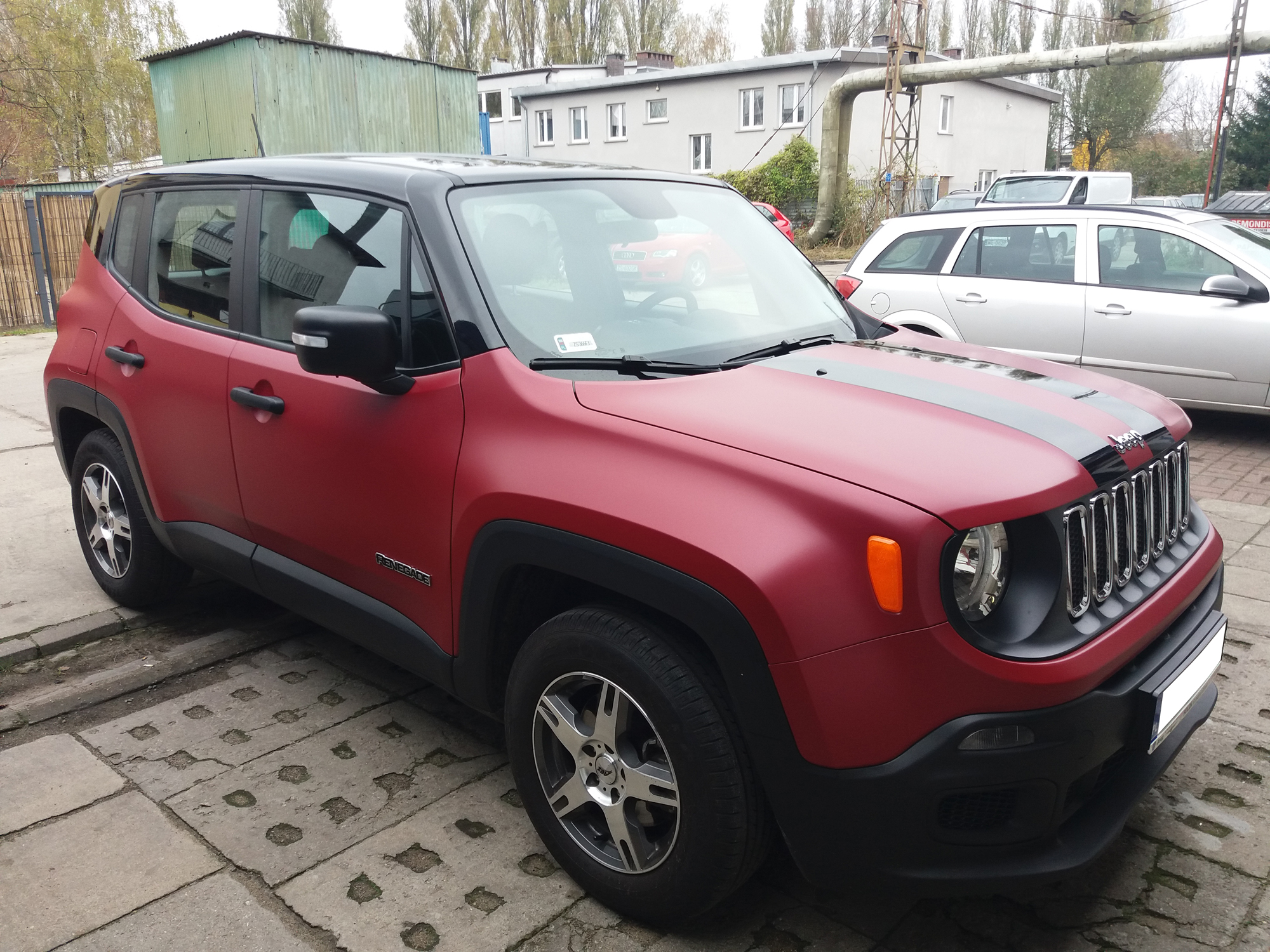 Jeep Renegade CARGRAPHICS Zmiana koloru auta Szczecin